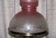 Antique Victorian Wright & Butler Cranberry Font Oil Lamp Brass Column Nores Lamps photo 7