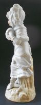 2 Parian Bisque Figurine 14 