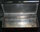 ~antigue~tin~box~tole~painted~cigar~spice~primitive~small~shabby~folk Art~ Metalware photo 4