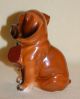 Vintage Japan Porcelain Ceramic Pottery Cute Boxer Pup With Shoe Dog Figurine Figurines photo 7