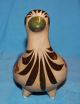 Vintage Gorgeous Large Hand Painted Mexican Pottery Bird Figurine Figurines photo 3