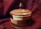 Stave Wood Treen Treenware Round Box With Lid~handmade Craftsmanship Boxes photo 3