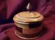 Stave Wood Treen Treenware Round Box With Lid~handmade Craftsmanship Boxes photo 4