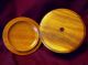 Stave Wood Treen Treenware Round Box With Lid~handmade Craftsmanship Boxes photo 8