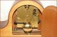 Vintage 1950 ' S German Junghans Shelf Desk Mantel Mantle Clock With Key Clocks photo 6