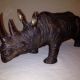 Bronze Rhino - Large Metalware photo 1
