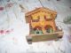 Antique Hand Carved German Thermometer - - 1900 ' S Era Quaint Old Piece Carved Figures photo 2