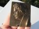 Antique Bronze Medal Mini Plaque Sculpture Beethoven Early 1900 ' S F.  Stiasny Metalware photo 1