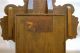 Vintage Antique Ingraham Keuka Wood Kitchen Clock Case Cabinet With Gong Parts Clocks photo 9