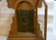 Vintage Antique Ingraham Keuka Wood Kitchen Clock Case Cabinet With Gong Parts Clocks photo 3