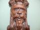 19thc Oak Carved Figurehead Of Bearded Male Other photo 7