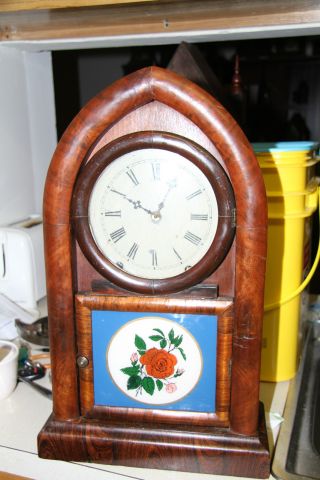 Round Gothic (bee Hive) Clock photo