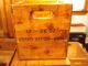 Hard To Find R.  J.  Hires Root Beer Wood Crate Condition Boxes photo 3