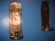 A Pair Of Copper Wall Candle Holders With Art Deco Of A Ship Metalware photo 6