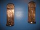 A Pair Of Copper Wall Candle Holders With Art Deco Of A Ship Metalware photo 8