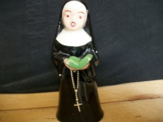 Religious Nun In Black Looks To Be Made In The Late 30 ' S Or 40 ' S,  View & Read photo