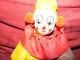 Vintage Antique Handmade Porcelain Clown Decorative Doll Figurine Figurines photo 1