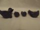 Antique Cast Iron Amish Family Figures - Hubley? - Nr Metalware photo 5