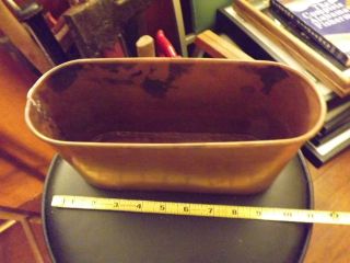 Antique Copper Metal Trough Box Dish Unusual photo