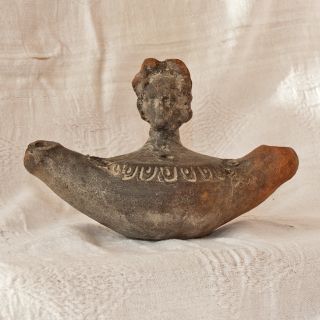 Collectible Pottery Antique Souvenir Ceramics Ancient Style Handmade Relic 03 photo