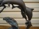 Col Fw Brass Dolphin Modern Sculpture Statue Other photo 3