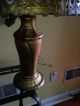 Art Nouveau Rinaud Signed,  Slag Glass Lamp 1910 - 1920 2 Signed Lamps photo 2