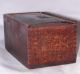 Small,  Early,  Slide Top,  Dovetailed Wooden Box Boxes photo 1