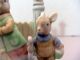 Peter Rabbit ' S Mom And Family By The Fence - Unmarked Figurines photo 3