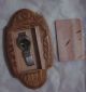 Wooden Elephant Carved Ellipse Shape Magic Lock,  Hide Gem & Jewelry Box Ceylon Boxes photo 4