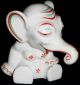 Antique German Deco Walter Bosse Galluba Hofmann Elephant Porcelain Figurine Figurines photo 1