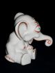 Antique German Deco Walter Bosse Galluba Hofmann Elephant Porcelain Figurine Figurines photo 7