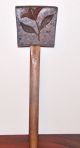 Early American Decorated Burl Mallet Other photo 2