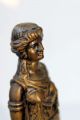 Antique Austrian Bronze Statue / Figurine In Neo - Classical Style Metalware photo 6