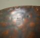 Vintage Hand Made Hammered Copper Art Bowl Signed L.  A.  Olson Large Unusual Metalware photo 2