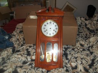 Vintage Equity 31 Day Wall Clock In Excelent Condition Needs Put Back Together photo