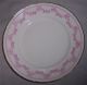 Antique Soft Paste Porcelain Dessert Plates Raised Bows Floral Swags Pink Set 10 Plates & Chargers photo 1