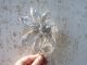 Antique French White Beaded Flower Shabby Chic Other photo 3