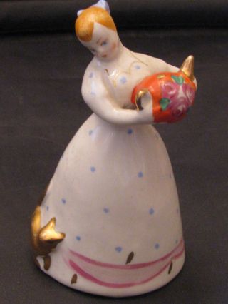 Antique Russian Porcelain Figurine By Dulevo Factory 1950 S photo