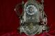 Stunning,  Antique French Table Clock.  Bronzer & Silver Plated.  1875 Clocks photo 1