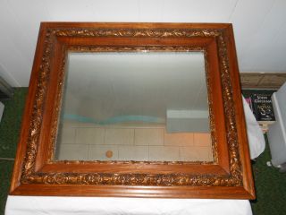 Antique Gilt Framed Mirror photo