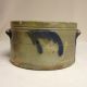 Antique Stoneware: Early 19thc.  Cobalt - Decorated Cake Crock,  Very Unusual,  Nr Crocks photo 10