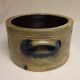 Antique Stoneware: Early 19thc.  Cobalt - Decorated Cake Crock,  Very Unusual,  Nr Crocks photo 2
