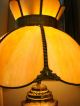 Rare Antique Carbide Lamp,  Slag Glass Shade 1800 ' S,  Own A Piece Of History Lamps photo 4