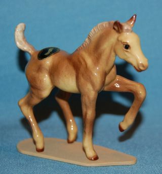 Retired Hagen Renaker Porcelain Ceramic Pottery Thoroughbred Colt Horse Figurine photo
