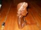 Best Antique Walnut Bust Woman Princess Queen Statue Wood Wooden Carved Figure Carved Figures photo 3