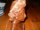 Best Antique Walnut Bust Woman Princess Queen Statue Wood Wooden Carved Figure Carved Figures photo 7