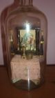 Antique Glass Miniature Shrine 1800 Year End Other photo 1