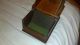 Rare Antique Collectible Masonic Wooden Ballot Box With Marbles Boxes photo 2
