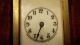 Early Antique Waterbury Miniature Carriage Clock In Case Travel Porcelain Parts Clocks photo 11