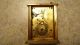 Early Antique Waterbury Miniature Carriage Clock In Case Travel Porcelain Parts Clocks photo 6